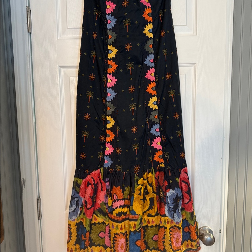 Farm Rio Strapless Dress